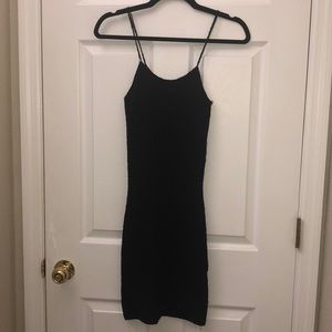H&M Black Mini Dress